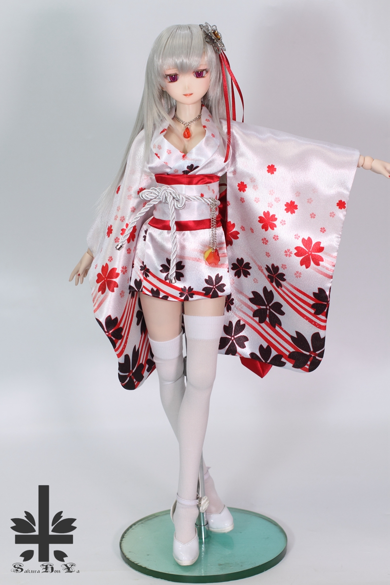 桜本屋- 「桜本屋」華麗短い和服《仙楽》ONE OFFドルフィー